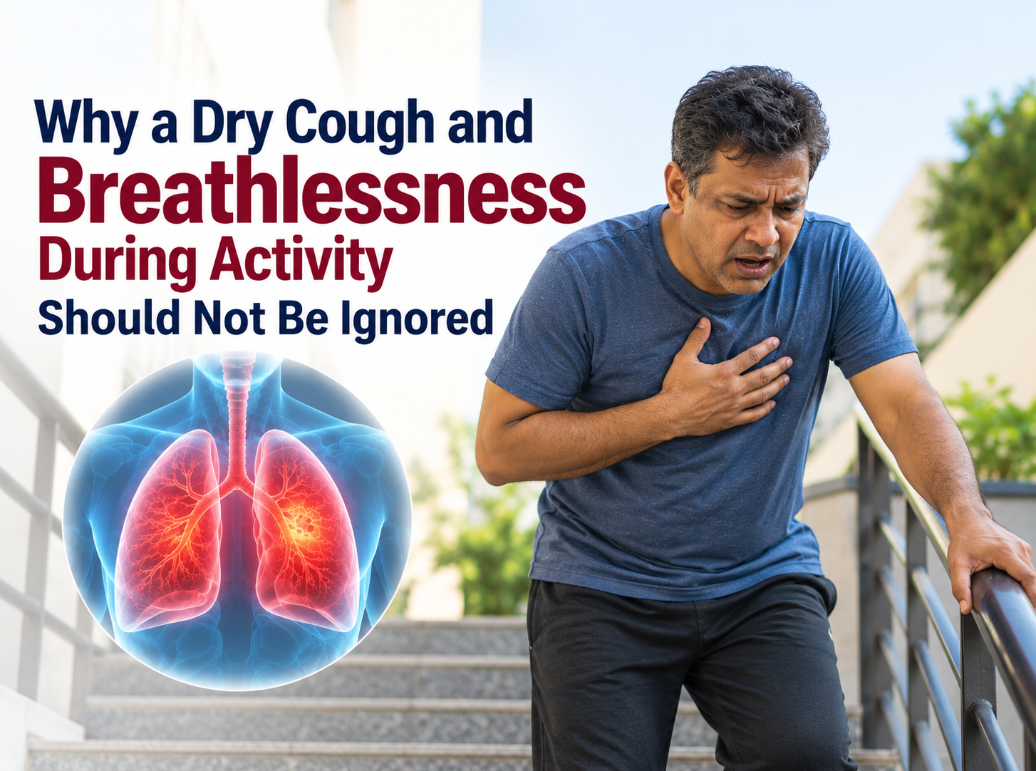 Why a Dry Cough and Breathlessness During Activity Should Not Be Ignored
